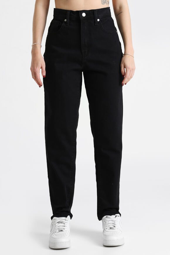 Levi's High Waisted Mom Jeans L27 - Flash Black 25/29 Damen
