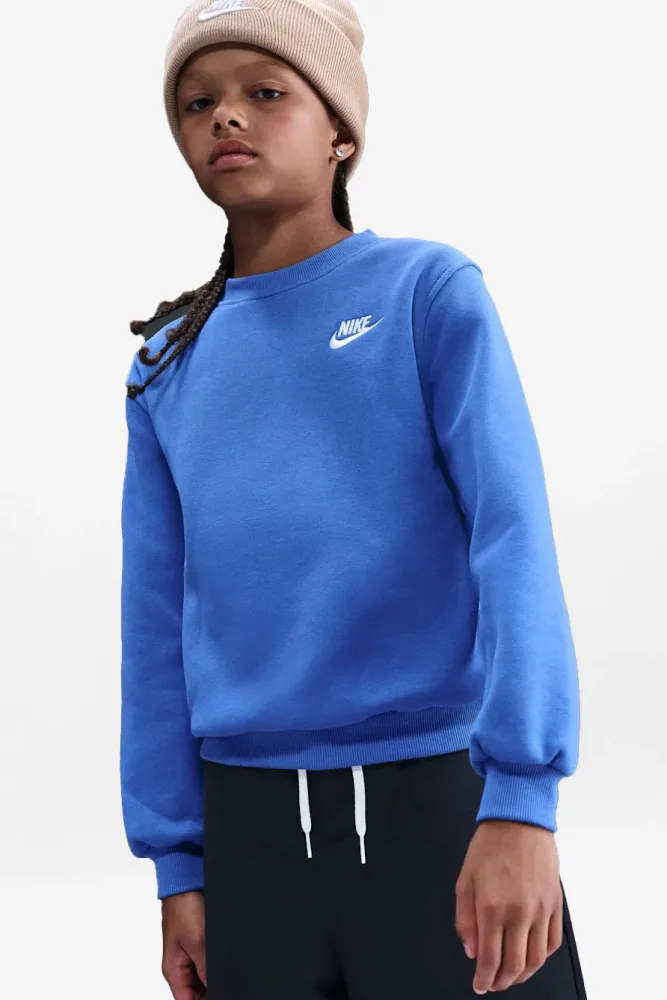 Nike Sportswear Club Fleece Sweatshirt - Comet Blue L Kids
