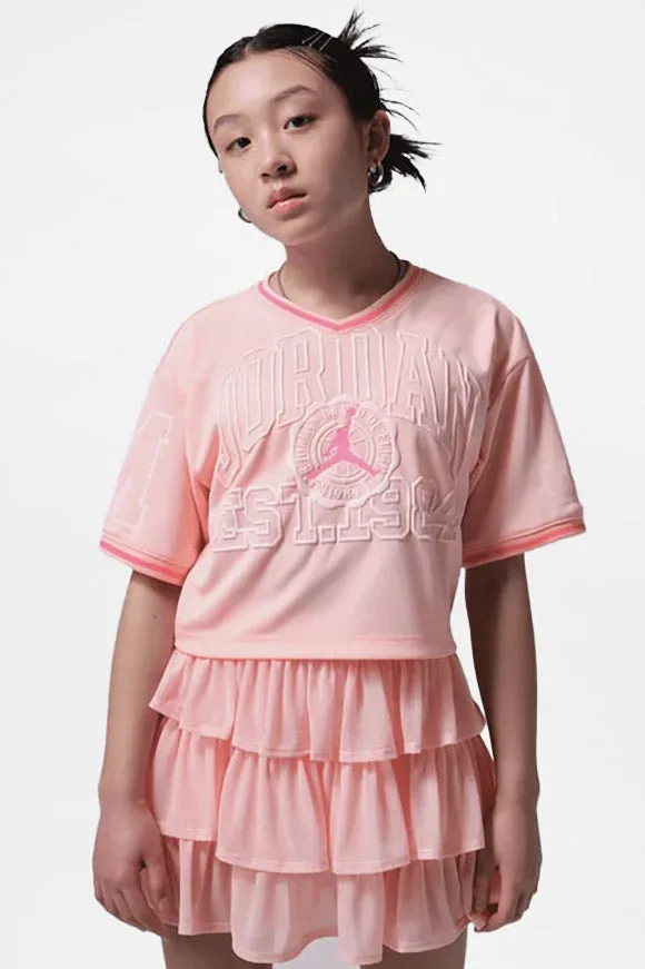 Jordan Oversize T-Shirt - Pink Bloom S Kids