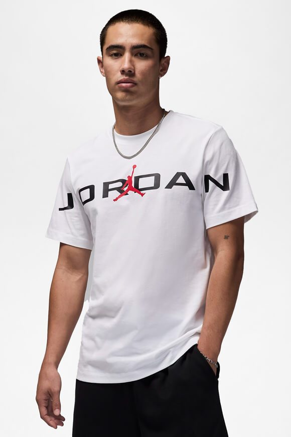 Jordan Air T-Shirt - White L Herren