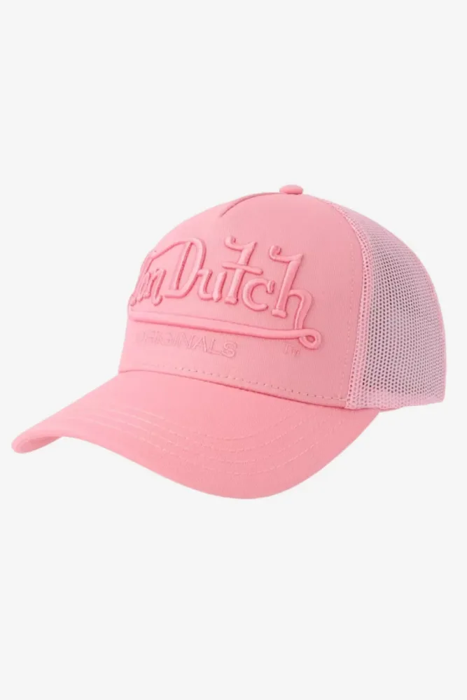Von Dutch Trucker Cap / Snapback - Pink Einheitsgroesse Damen