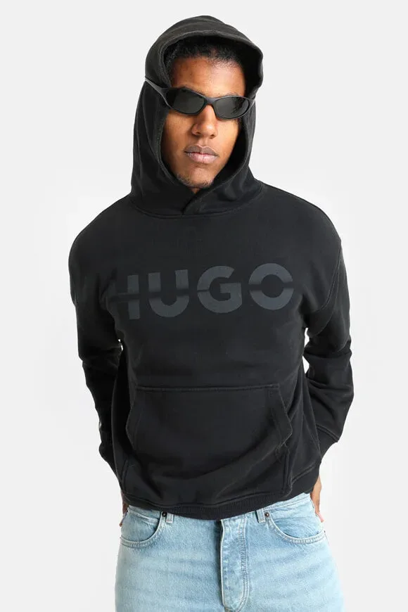 Hugo Blue Nenzyod Kapuzensweatshirt - Used Black M Herren