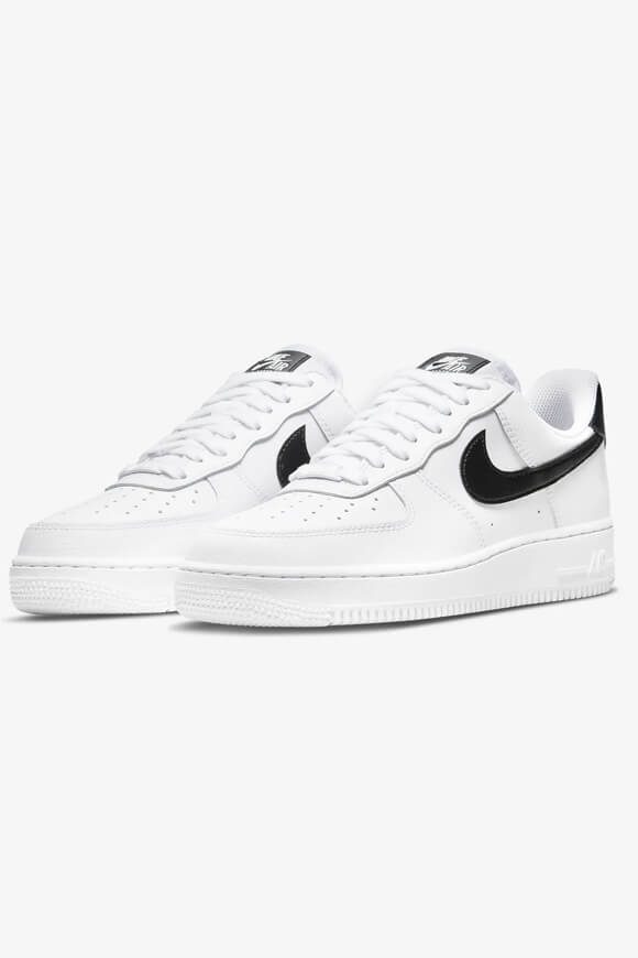 Nike Air Force 1 '07 Sneaker - White + Black EU36.5 Damen