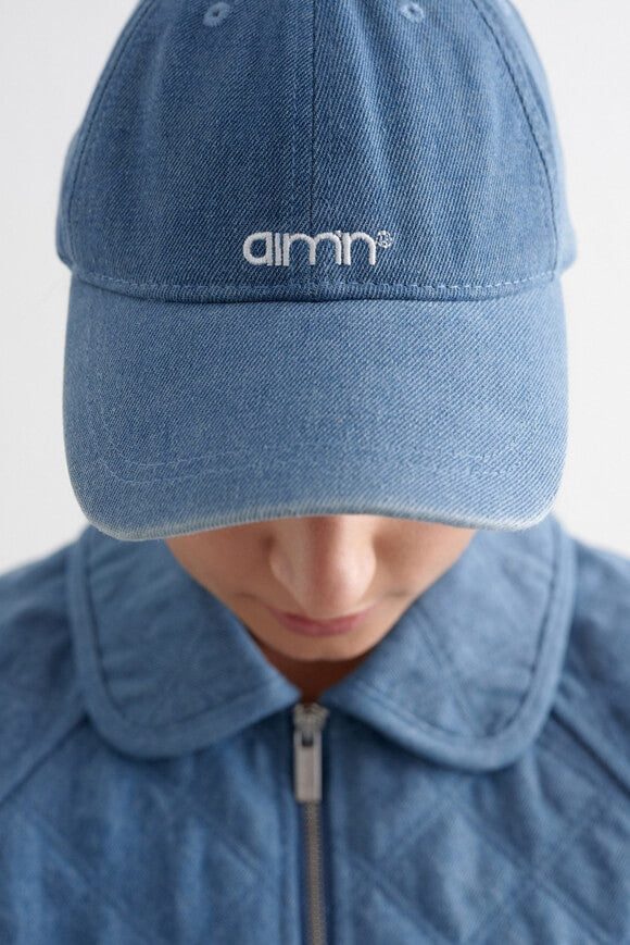 Aimn Jeans Cap / Strapback - Blue Denim Einheitsgroesse Damen