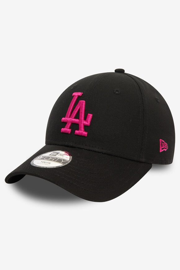 New Era 9Forty Cap / Strapback - Black + Pink Einheitsgroesse Kids