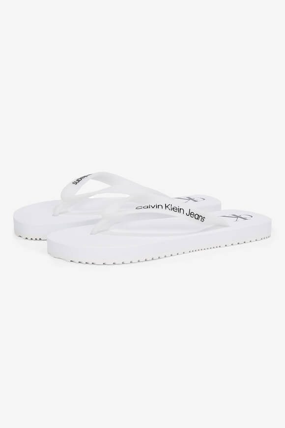 Calvin Klein Jeans Flip Flops - Bright White EU38 Damen