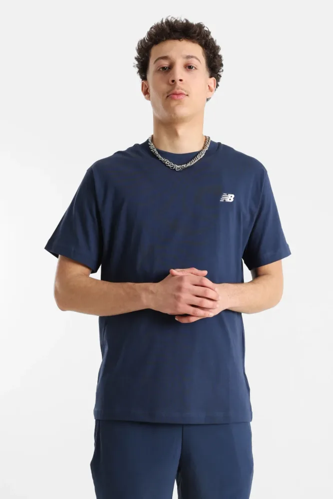 New Balance Sport Essentials T-Shirt - Navy S Herren