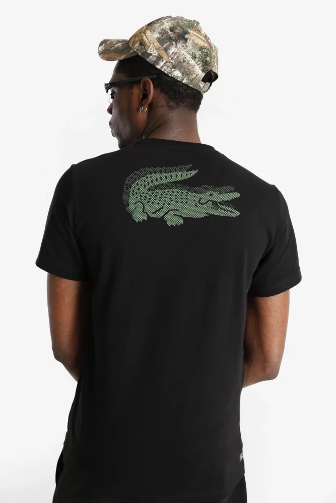 Lacoste T-Shirt - Black M Herren
