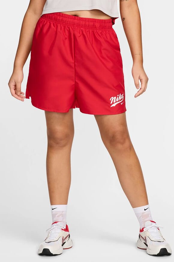 Nike Trainingsshorts - Fire Red M Damen
