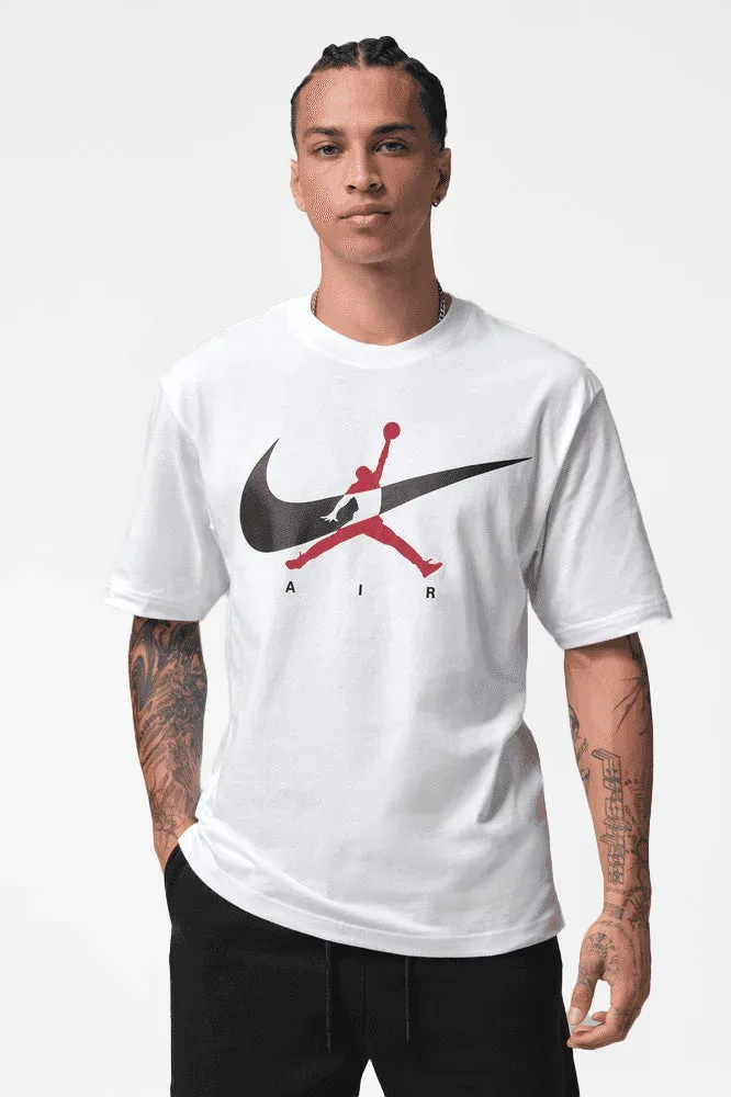 Jordan Air T-Shirt - White M Herren