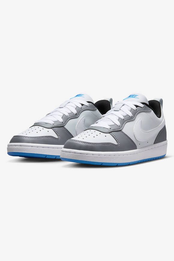 Nike Court Borough Recraft Sneaker - Pure Platinum + White + Cool Grey EU36.5 Kids