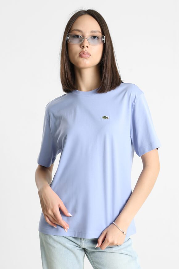 Lacoste Oversize T-Shirt - Delphinium 34 Damen