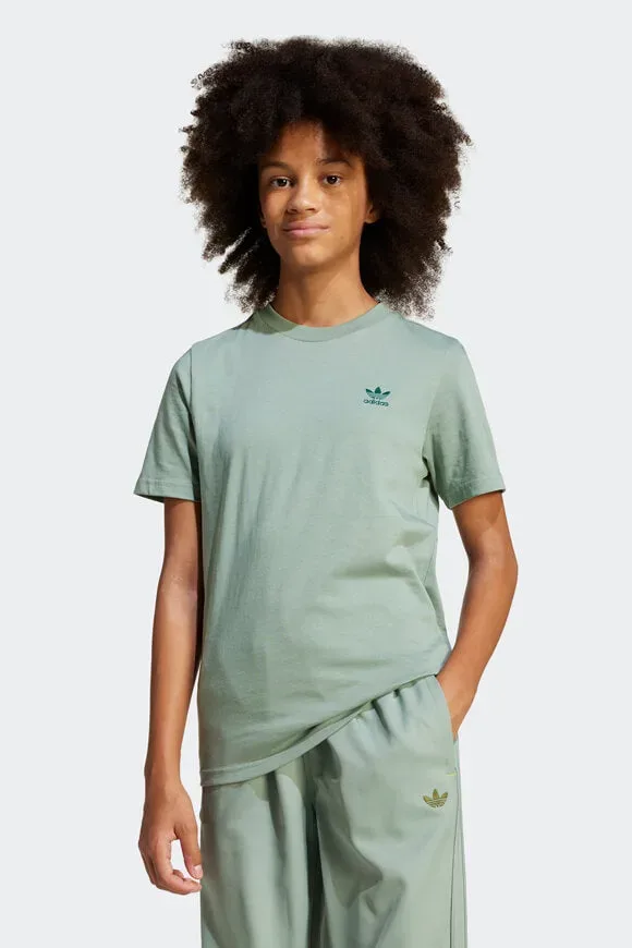 Adidas Originals T-Shirt - Silver Green 152 Kids