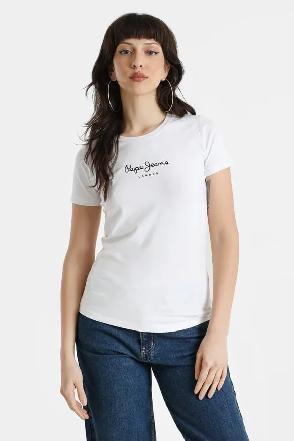 Pepe Jeans London - T-Shirt, kurzarm, für Damen, Weiss, Größe XS