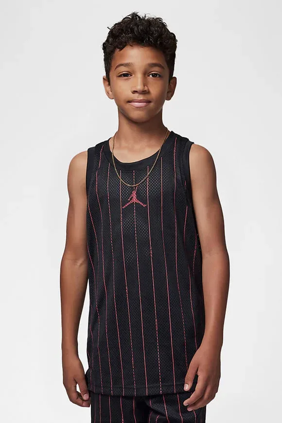 Jordan Air Mesh Tanktop - Schwarz L Kids
