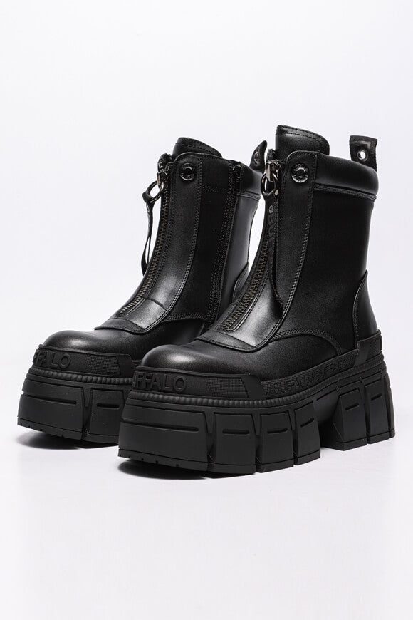 Buffalo Gospher Zip Plateau Winterstiefelette - Black EU36 Damen