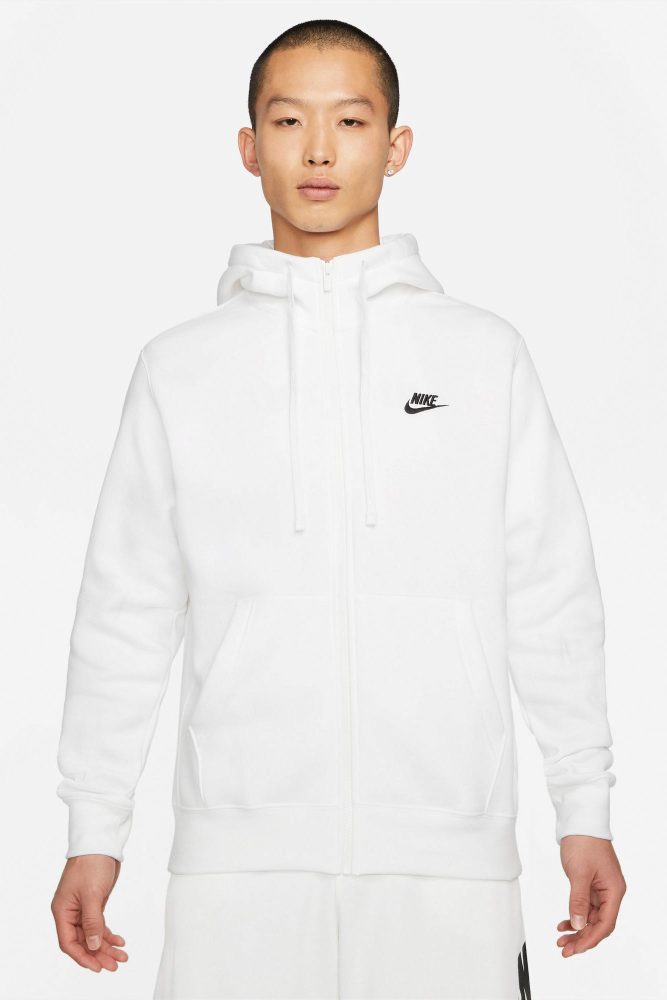 Nike Kapuzensweatjacke - Weiss M Herren
