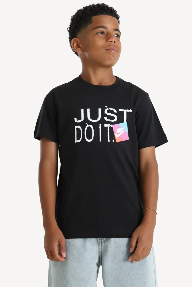 Nike T-Shirt - Black L Kids