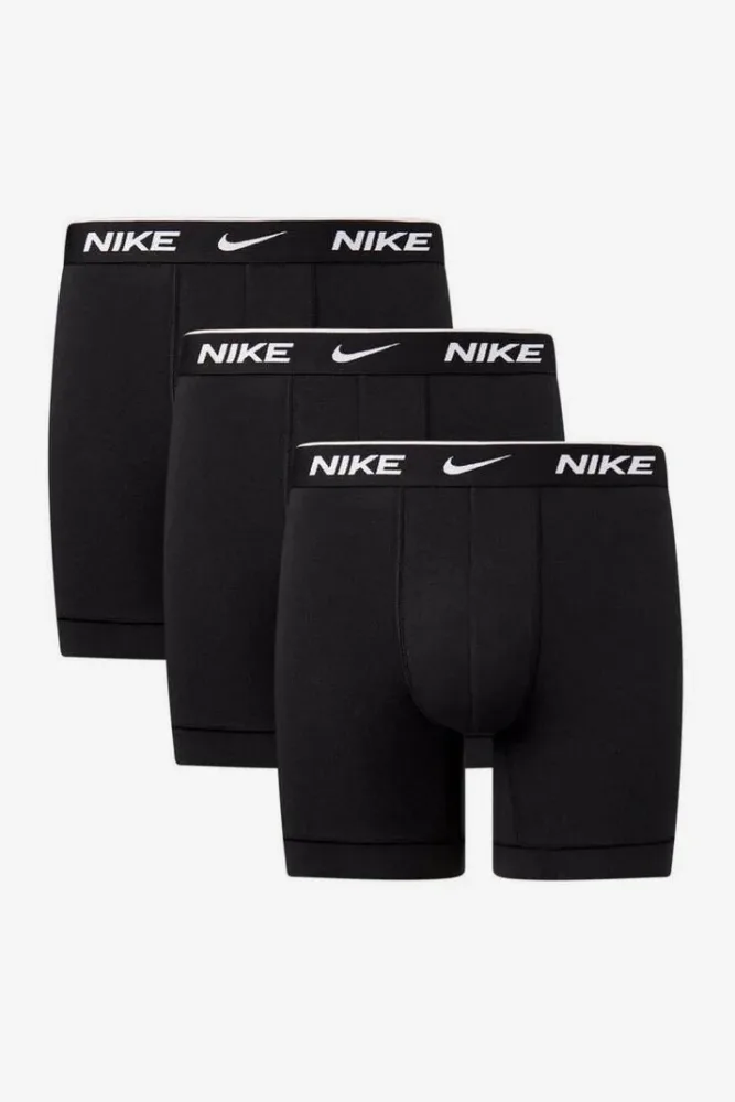 Nike Dreierpack Boxershorts - Black M Herren