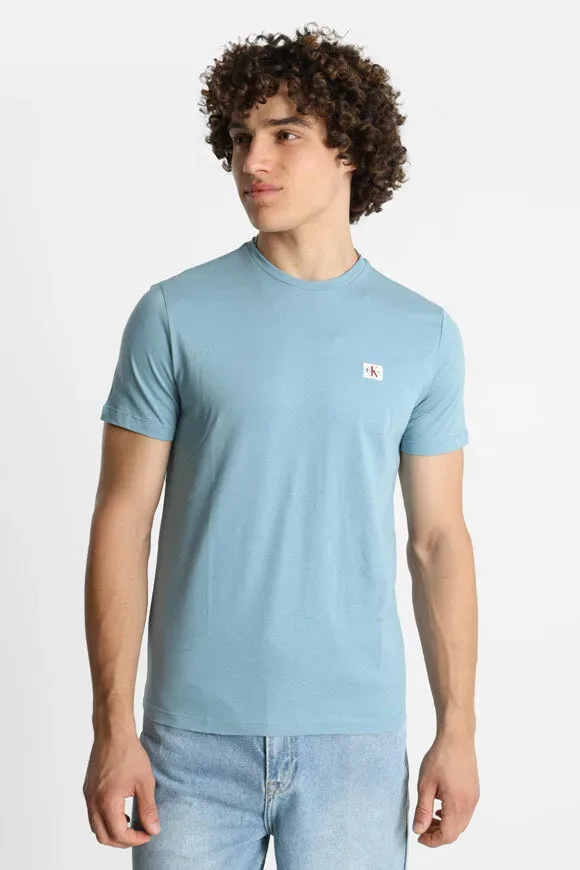 Calvin Klein Jeans T-Shirt - Smoke Blue M Herren
