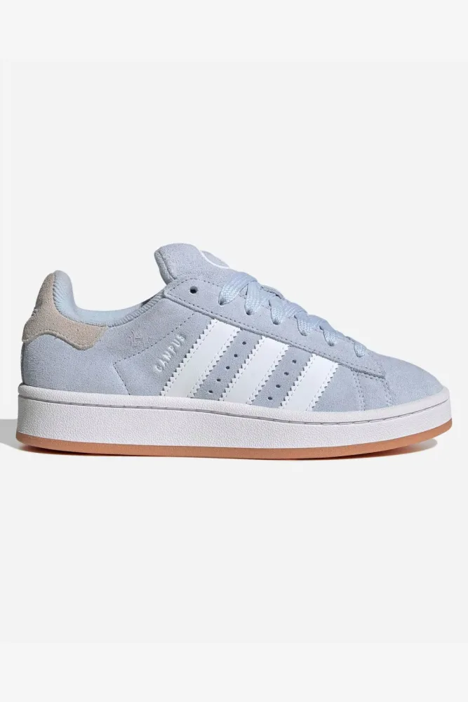 Adidas Originals Campus 00s Sneaker - Crystal Sky + Cloud White + Gum EU35.5 Kids