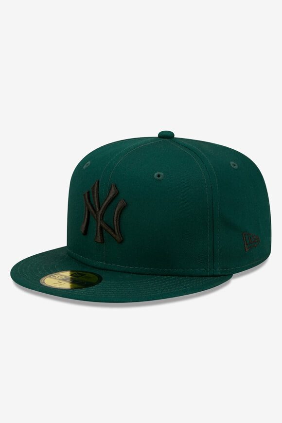 New Era 59Fifty Cap - Dunkelgrün + Schwarz 6 7/8 Herren