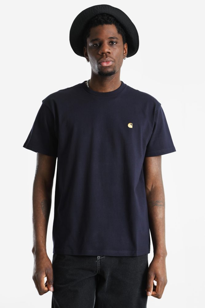 Carhartt WIP Chase T-Shirt - Dark Navy S Herren
