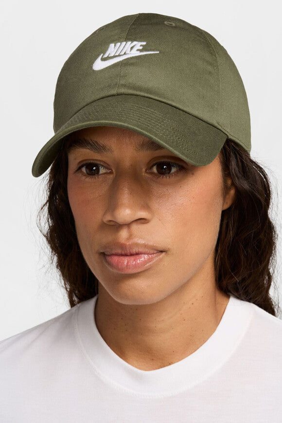 Nike Futura Wash Strapback Cap - Olive S/M Damen