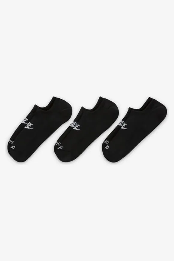 Nike Dreierpack Socken - Schwarz EU38-42