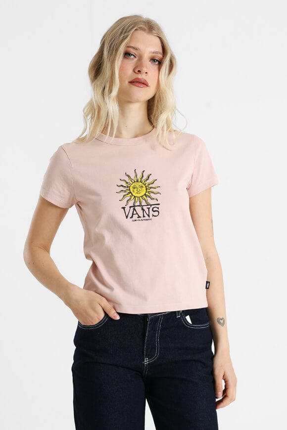 Vans Cosmic Ray T-Shirt - Sepia Rose S Damen