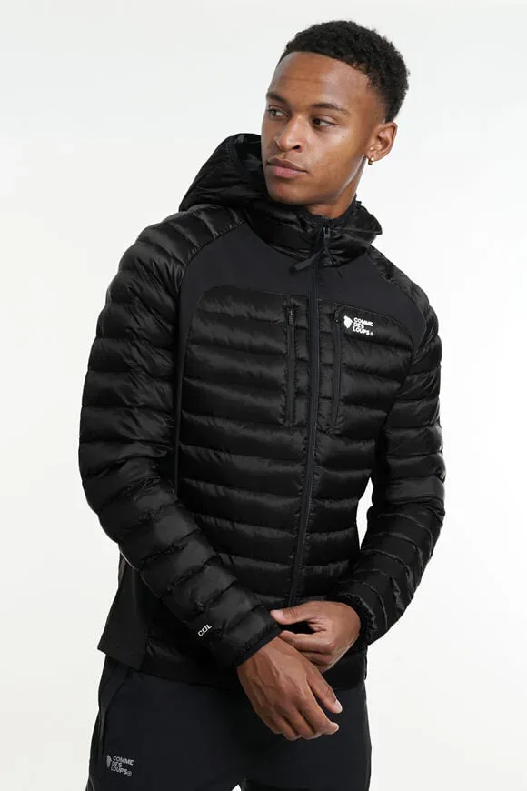 Comme des Loups Colorado Leichte Gesteppte Jacke - Black M Herren