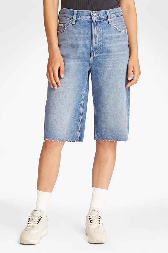 Calvin Klein Jeans Relaxed Jeansshorts - Denim Light 27 Damen