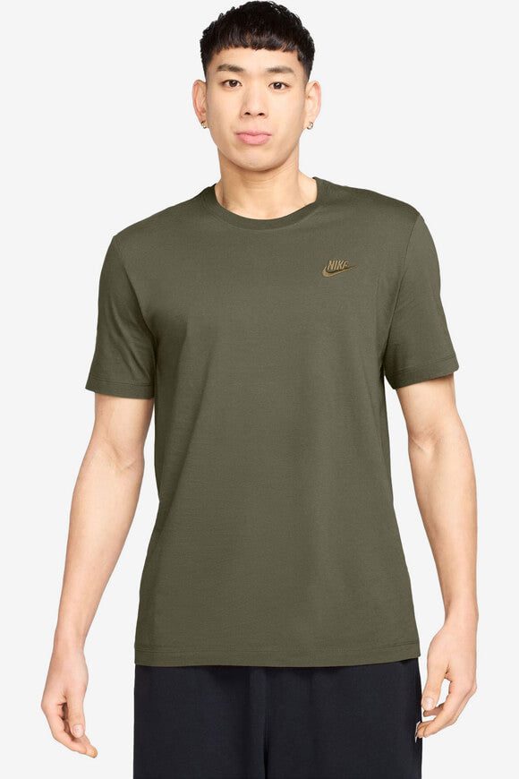Nike Sportswear Club T-Shirt - Olive M Herren