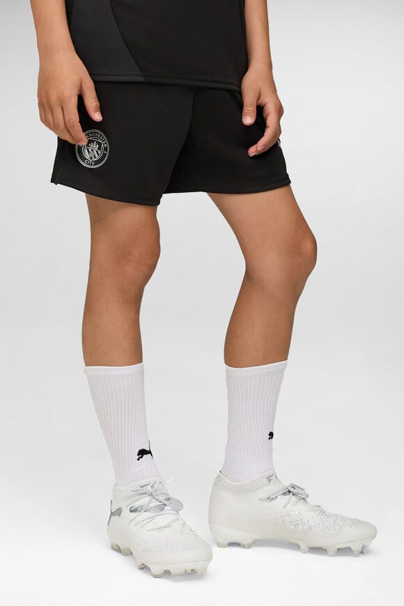 Puma Manchester City Trainingsshorts - Black 164 Kids