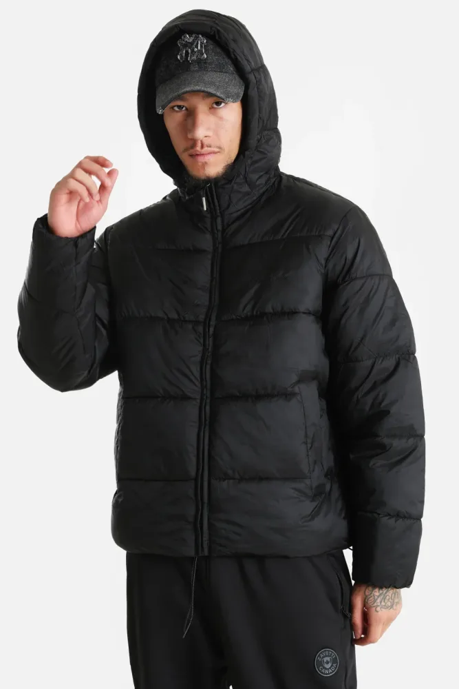 Jack & Jones JORNORREBRO Leichte Pufferjacke - Black M Herren
