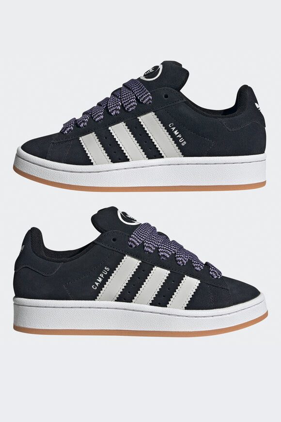 Adidas Originals Campus 00s Sneaker - Core Black + Grey One + Footwear White EU36 Kids