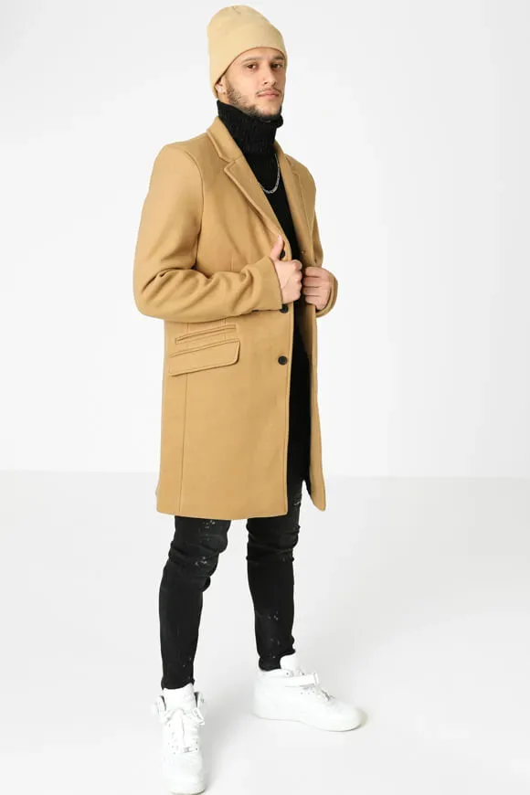 Only & Sons Mantel - Camel S Herren