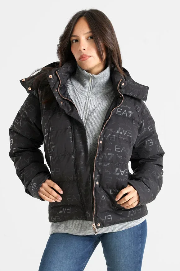 EA7 Emporio Armani Pufferjacke - Black M Damen