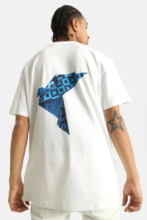 Upscale Oversize T-Shirt - White M Herren