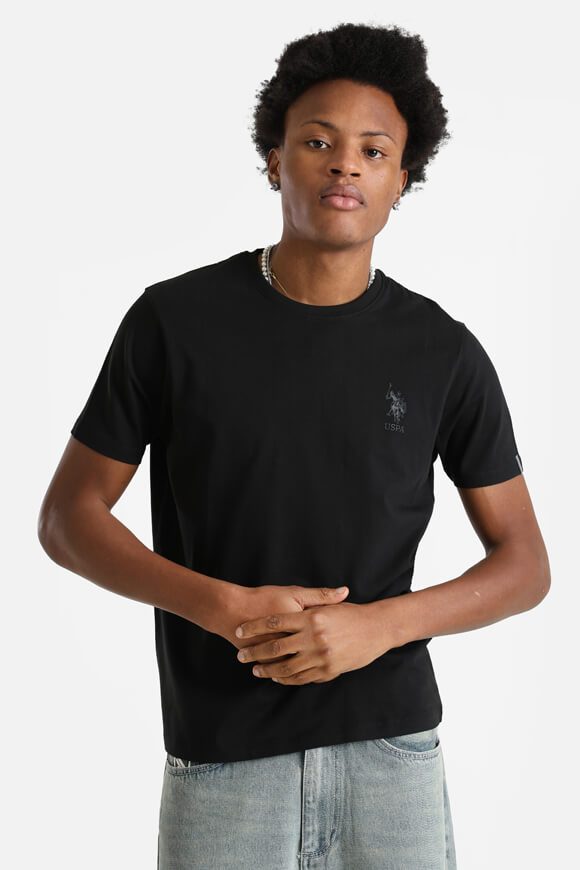 U.S. Polo Assn. Mike T-Shirt - Black L Herren