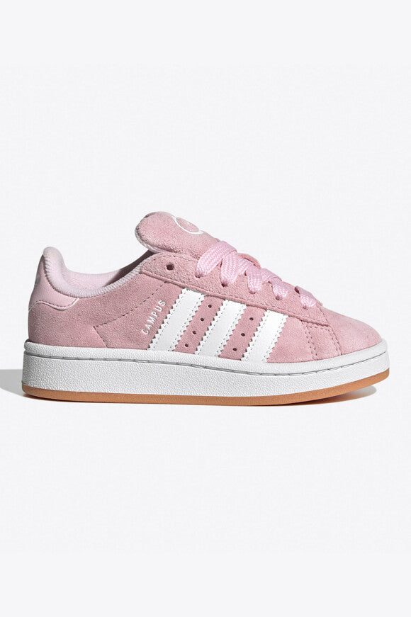Adidas Originals Campus 00s Kids Sneaker - Clear Pink + Footwear White + Gum EU31