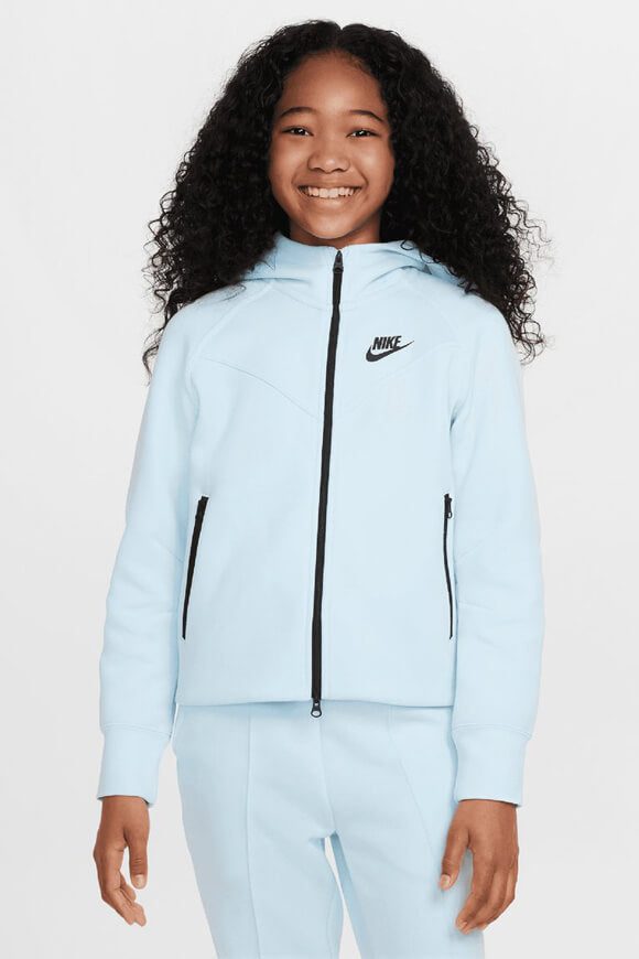 Nike Kapuzensweatjacke - Glacier Blue L Kids