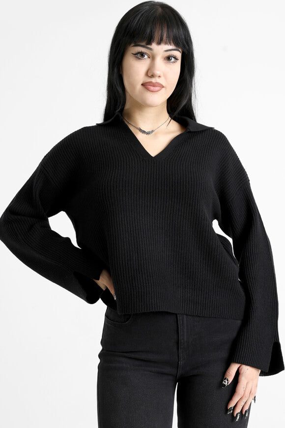 Only Monna Strickpullover - Black S Damen