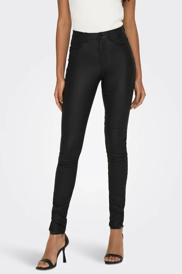 Only - Hose, Skinny Fit, für Damen, Black, Größe M