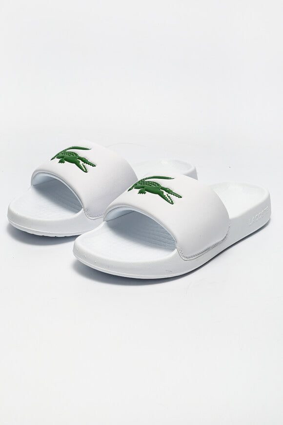 Lacoste Pantoletten - White + Green EU38 Damen