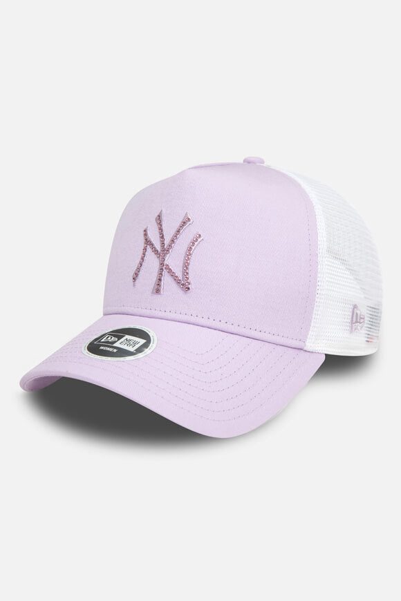 New Era Trucker Cap / Snapback - Lilac + White Einheitsgroesse Damen