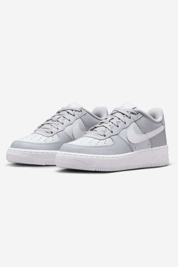 Nike Air Force 1 Sneaker - Wolf Grey + White + Pure Platinum EU37.5 Kids