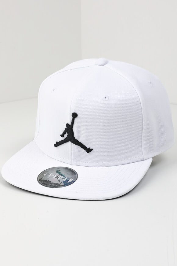 Jordan Snapback Cap - Weiss + Schwarz Einheitsgroesse