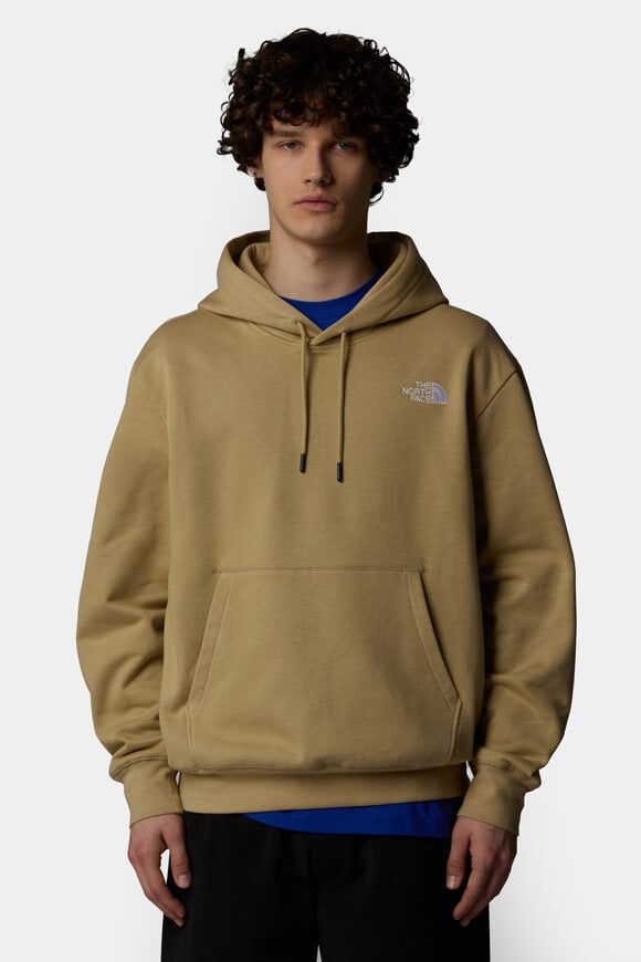 The North Face Essential Oversize Kapuzensweatshirt - Khaki Stone S Herren