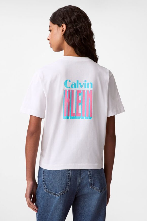 Calvin Klein Jeans Oversize T-Shirt - Brilliant White S Damen